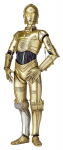 Figure Complex Star Wars Revoltech 155mm ABS PVC liigendatud C-3PO (u. k&otilde;rge, & v&auml;rvitud, figuur)