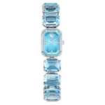 Swarovski Kell Kvartsmehhanism Metallrihm 23*17mm Sinine sihverplaat 50m Veekindel Naiste kellad 5630840 Blue Dial white