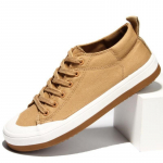 Meeste L&otilde;uend Kingad Vabaaja Paeladega Tennised Suvine Mood Hingavad Vulkaniseeritud Kingad Kummist Korterid V&auml;litingimustes S&uuml;gis Vabaaja Meeste Kingad 39 pruun