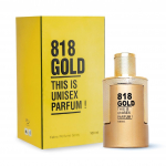 HP 818 Gold Eau De Parfum meestele, 100 ml | Luksuslik, Rikkalik &ndash; Merevaigu l&otilde;hnaga tualettvesi | P&uuml;siva l&otilde;hnaga meeste parf&uuml;&uuml;m 100ML