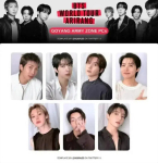 BTS maailmatuur Arirang Goyang Amizon Poka komplekt