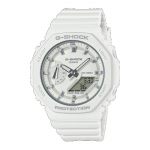 Casio G-SHOCK Meeste Vaik 200M Veekindel Analoog P&otilde;rutuskindel Kvartsikell GMA-S2100-7A valge