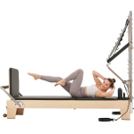 Pilates Reformer Puidust Pilatesimasin Kodune J&otilde;usaali Treenings&uuml;steem
