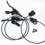 XOD E-300 E-jalgratas Elektriline Kokkupandav Jalgratas MTB H&uuml;drauliline Ketaspidur V&auml;ljal&uuml;litus S&otilde;it Jalgratta Pidurisadula &Otilde;lipress 1Pair no disc black
