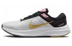 Nike Air Zoom Structure 24 'Valge Must Nisukuld' Naiste DA8570-106 36.5
