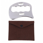 Professionaalsed Gua Sha massaaživahendid Roostevabast terasest Gua Sha kraapimismassaaživahend Suurep&auml;rane pehmekoet&ouml;&ouml;tlusvahend