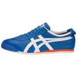 Onitsuka Tiger Mexico 66 Igap&auml;evased Spordijalatsid L&ouml;&ouml;gisummutavad Libisemiskindlad Kulumiskindlad Madalad Vabaaja Jalatsid Unisex toss Sinine Valge D4J2L-4201 37