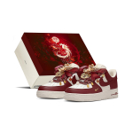 Nike Air Force 1 Pulmakarp, Pulmasaapad, &Otilde;nnelik Draakon ja F&ouml;&ouml;niks Kulumiskindlad Madalad Treeningsaapad CZ0270-106(Team2363-S-BOX) 38.5 brown
