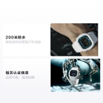 CASIO G-SHOCK Tuleviku Tehnoloogia Maailm Veekindel Spordi Lihtne Kvarts Vaigu Rihm &Uuml;htlane Meestele ja Naistele Must Ketas GA-B001SFXiLie DW-B5600SF-7PR must