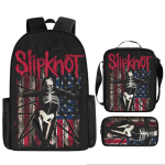 Halloweeni seljakott Raskemetall Rock Slipknot Digitr&uuml;kiga seljakott Crossbody kott Pinal three-piece set