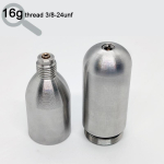Laetav CO2 balloon 12g 16g CO2 padrunid T&auml;ite CO2 pumbad Jalgrattarehvidele &Otilde;llepruulimisseadmed Keermega Keermeta 16g thread