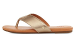 UGG Nahast Stiilne Sandaal Naiste Metallik 1142178-GLDM 36