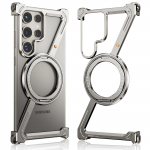 Oatsbasf Metallist Magsafe Telefonikott Samsung Galaxy S24/Plus/Ultra jaoks Magnetiline Raamita Telefonikaitsekate Tilgutamisvastane Puhver aluminum&For Galaxy S24