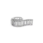 Swarovski Matrix Ristk&uuml;likukujulise l&otilde;ikega S&otilde;rmus Naiste s&otilde;rmused H&otilde;be 5610739 Box (Random Color),55 gray