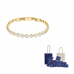 Swarovski Una Ingellik Kaelakee F-Original Brand Box And Bag kuldne
