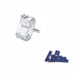 Swarovski roodiumiga kaetud s&otilde;rmused naistele 52-Original brand box (color random) valge