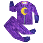 Smiling Critters Cosplay Kost&uuml;&uuml;mid Lastele Smiling Critters CAT Nap Tegevus&uuml;likonnad Halloweeni J&otilde;ulupeo Laste &Uuml;likonnad 110cm&cat nap purple