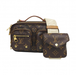 [Kasutatud] Utility Crossbody Klassikaline Monogramm Reguleeritav Lai &Otilde;larihm Kaetud L&otilde;uend Nahast Kaamerakott - V&auml;ga Hea #OE0M5Y ONE SIZE