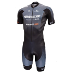 Powerslide Meeste Jumpsuit L&uuml;hikeste Varrukatega Rulluisutamise Kiiruse Skinsuit Ciclismo J&auml;&auml;hoki Uisutamise V&otilde;istlus Rulluisutamise R&otilde;ivad L black