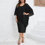 Naiste Vabaaja Lahtine Varrukateta &Scaron;ifoonist Wrap Bodycon Suur Suurus Kleit XXXXL must