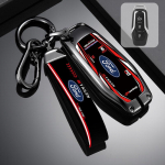 Metallnahast Auto Nutiv&otilde;tme Kaanega Kaitsekarp Ford Focus Mk2 Mk3 Mk4 Fiesta EcoSport Mondeo Ranger Mustang Kleebis (as the picture,1pc) gray