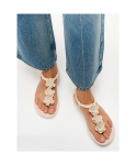 Fitflop Naiste Eye Cushion Splash Flower T-rihmaga Sandaalid Nude Rose (Ft64K2Q117) Coral/040 gray