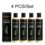 Rullikuga rosmariini juuste kasvu seerum ja &scaron;ampoon Peanaha hooldus Toitev Tugevdav juurestiku Juuste tihedus Kohev pehme keratiin Shampoo 4PCS