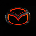 Autostiil LED-tagumine embleemivalgusti kleebis Mazda logole 2 3 6 CX7 8 CX5 MX5 323 Tarvikud Auto 5D Siltkleebis Valgustus 10.1cm X 7.90cm