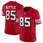 NFL San Francisco 49ers Kittle Jalgpallis&auml;rk Meeste Spordim&auml;ngu F&auml;nnir&otilde;ivad Men's 3rd Gen Vintage Red In Stock