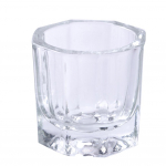 L&auml;bipaistev klaaskaussi tass akr&uuml;&uuml;lpulbri konteiner k&uuml;&uuml;nte manik&uuml;&uuml;ri salongi t&ouml;&ouml;riistad