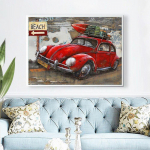 Teemanttikandid Maastik Teemantmaal T&auml;isekraanil Scenic Diamond 20X30