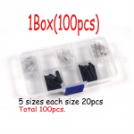 100 tk segasuuruses plastist k&otilde;ristid k&auml;rbse sidumiseks landi ehituskarbi pakendiga kalastustarbed