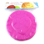 Les Tr&eacute;sors De Lily [Q0352] - roosa silikoonvorm  Happy Birthday  (s&uuml;da) - 26 cm Heleroosa