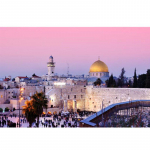 T&auml;is&uuml;mmargune puur 5D DIY teemantmaal Jeruusalemma linna maastiku tikandid ristpistes 20X30CM