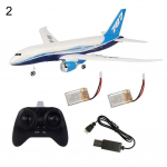 M&auml;ngige teiega kaugjuhtimispuldiga lennuki drooni 787 fikseeritud tiivaga lennukikomplekti m&auml;nguasi Dual Battery