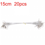 Kaasaskantav p&ouml;&ouml;rlev kalastustarviku jalutusrihm 15cm 20cm 30cm &uuml;ldine terastraadist juhtrihm 20tk/partii 15cm