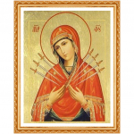 5D teemantmaal P&uuml;ha Maria Inkrusteeritud l&otilde;ng Kangas N&auml;put&ouml;&ouml; K&auml;sit&ouml;&ouml; Teemantristpistes 20X30CM