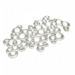 Ringjoonelised geomeetrilised metalli l&otilde;ikamisvormid &scaron;abloon DIY scrapbooking album tempel paber kaardi reljeef k&auml;sit&ouml;&ouml; kaunistus