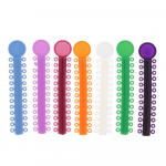 40 tk/pakk k&otilde;rge elastsusega hambaravi sidemed Ortodontia elastsed mitmev&auml;rvilised