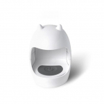 Mini Nail Art Egg Lamp Kaasaskantav &uuml;he s&otilde;rme k&uuml;&uuml;nelamp majapidamises kiiresti kuivav fototeraapia masin r&ouml;stitud k&uuml;&uuml;ned valge