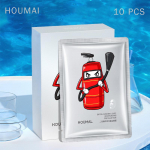 HOUMAI kahepoolne p&auml;rmmask kerge poore kahandav &otilde;likontroll niisutav essentsiga tulekustutav n&auml;omask 10PCS