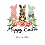 J&auml;nes lillede seas Iron On Patch Fashion Diy Accessory T-s&auml;rk Kleidid Kleebised 23x20.8cm