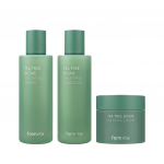 Farm Stay Tea Tree Biome rahustav toonik 200 ml + emulsioon 200 ml + kreem 80 ml (2 Valikud) 1set