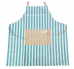 Les Tr&eacute;sors De Lily [R7691] - veekindel p&otilde;ll  Fuji  t&uuml;rkiisbeež - 70x68 cm t&uuml;rkiissinine