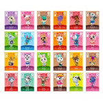 24Pcs Animal Crossing Cards Fine Workmanship Gift Easy to Use Portable Game Villager Player Supply A