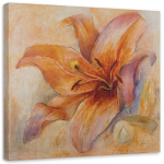 L&otilde;uendiprint Lily Flowers Orange 30x30 oranž