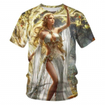 Br&auml;ndi r&otilde;ivad 3D-print Seksikas ilu T-s&auml;rk Suvine Topid T-s&auml;rgid Mood Unisex Mehed Naiste T-s&auml;rk Naljakas vabaaja topp L