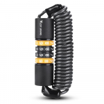 Jalgratta turvalukk Jalgrattakiivrid Vargusvastased Elastsuslukud 4 numbriga kombineeritud salas&otilde;na Maanteeratas oranž/must