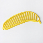 Banaani puuvilja viilutaja puuviljanuga puuviljal&otilde;ikur puuviljasalat puuviljavaagen ilut&ouml;&ouml;riistade jagaja kollane