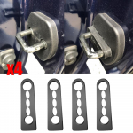 4 tk ukseluku puhvri siiber Nissan Qashqai X-Trail Tiida Juke Note Rogue NV200 Murano kurtide krigiseva m&uuml;ra tihendi korgi summuti jaoks